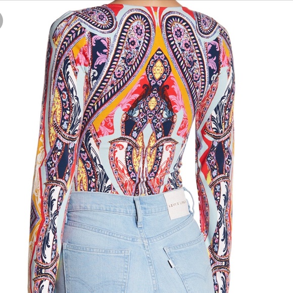 Free People Pick a Place Bodysuit - Picture 2 of 5